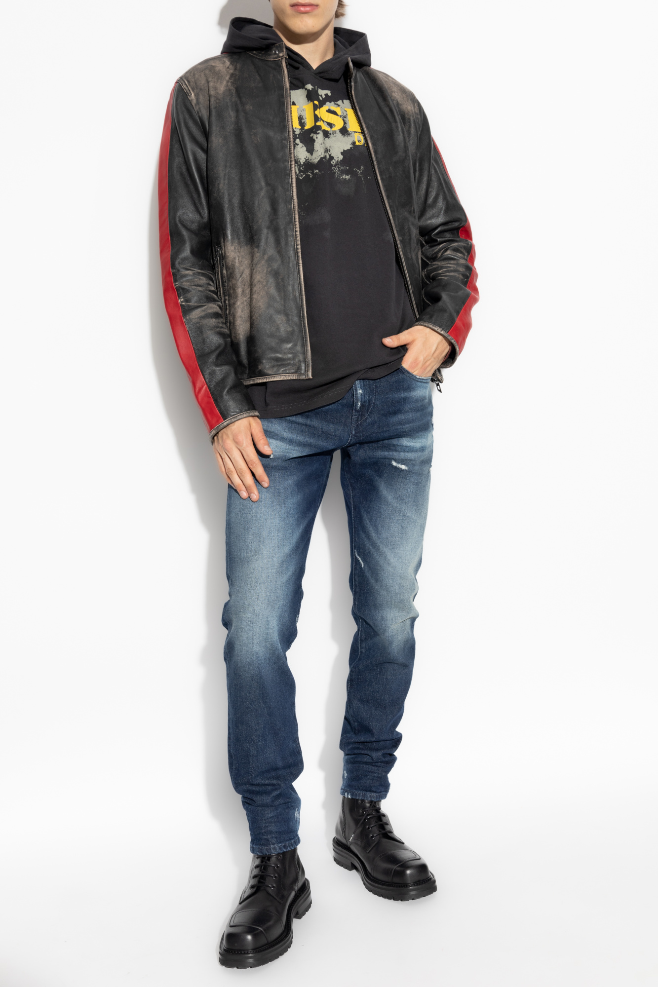 【DIESEL】S-Baxt-Hood-Q1 Diesel Hoodie S-BAXT-HOOD-Q1 | Men's Clothing | Vitkac